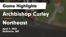 Archbishop Curley  vs Northeast  Game Highlights - April 4, 2023