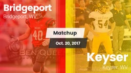 Matchup: Bridgeport vs. Keyser  2017