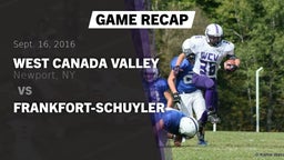 Recap: West Canada Valley  vs. Frankfort-Schuyler 2016