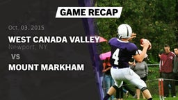Recap: West Canada Valley  vs. Mount Markham 2015