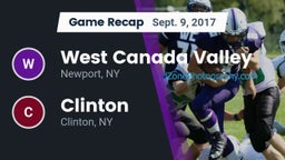 Recap: West Canada Valley  vs. Clinton  2017