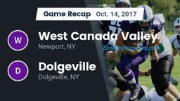 Recap: West Canada Valley  vs. Dolgeville  2017
