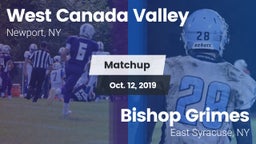 Matchup: West Canada Valley vs. Bishop Grimes  2019