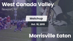 Matchup: West Canada Valley vs. Morrisville Eaton 2019