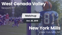 Matchup: West Canada Valley vs. New York Mills  2019