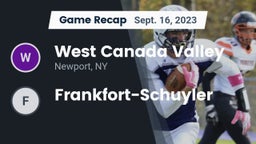 Recap: West Canada Valley  vs. Frankfort-Schuyler  2023