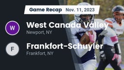 Recap: West Canada Valley  vs. Frankfort-Schuyler  2023