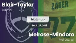 Matchup: Blair-Taylor vs. Melrose-Mindoro  2019