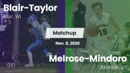 Matchup: Blair-Taylor vs. Melrose-Mindoro  2020