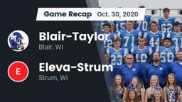 Recap: Blair-Taylor  vs. Eleva-Strum  2020