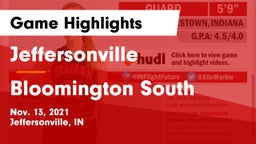 Jeffersonville  vs Bloomington South  Game Highlights - Nov. 13, 2021