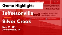 Jeffersonville  vs Silver Creek  Game Highlights - Nov. 19, 2021