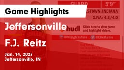 Jeffersonville  vs F.J. Reitz  Game Highlights - Jan. 14, 2023