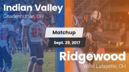Matchup: Indian Valley vs. Ridgewood  2017