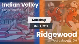 Matchup: Indian Valley vs. Ridgewood  2019