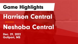 Harrison Central  vs Neshoba Central  Game Highlights - Dec. 29, 2022