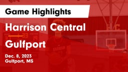 Harrison Central  vs Gulfport  Game Highlights - Dec. 8, 2023