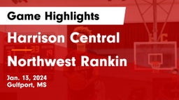 Harrison Central  vs Northwest Rankin  Game Highlights - Jan. 13, 2024