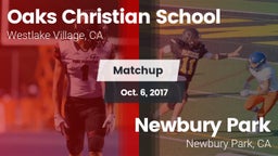 Matchup: Oaks Christian vs. Newbury Park  2017