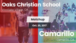 Matchup: Oaks Christian vs. Camarillo  2017