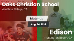 Matchup: Oaks Christian vs. Edison  2018