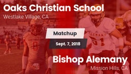 Matchup: Oaks Christian vs. Bishop Alemany  2018