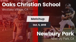 Matchup: Oaks Christian vs. Newbury Park  2018