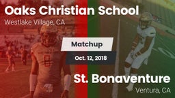 Matchup: Oaks Christian vs. St. Bonaventure  2018