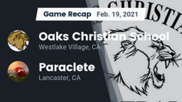 Recap: Oaks Christian School vs. Paraclete  2021