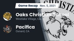 Recap: Oaks Christian School vs. Pacifica  2021