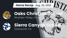 Recap: Oaks Christian School vs. Sierra Canyon School 2022