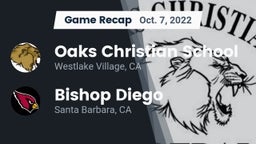 Recap: Oaks Christian School vs. Bishop Diego  2022