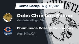 Recap: Oaks Christian School vs. Chaminade College Preparatory 2023
