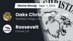 Recap: Oaks Christian School vs. Roosevelt  2023
