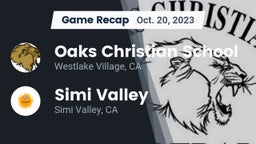Recap: Oaks Christian School vs. Simi Valley  2023
