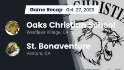 Recap: Oaks Christian School vs. St. Bonaventure  2023