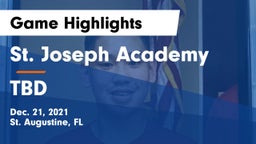 St. Joseph Academy  vs TBD Game Highlights - Dec. 21, 2021