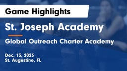 St. Joseph Academy  vs Global Outreach Charter Academy Game Highlights - Dec. 13, 2023