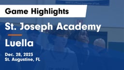 St. Joseph Academy  vs Luella  Game Highlights - Dec. 28, 2023