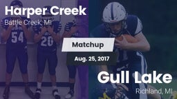 Matchup: Harper Creek vs. Gull Lake  2017