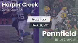 Matchup: Harper Creek vs. Pennfield  2017