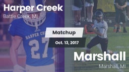 Matchup: Harper Creek vs. Marshall  2017