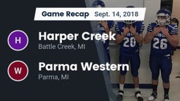 Recap: Harper Creek  vs. Parma Western  2018