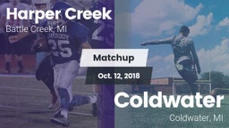 Matchup: Harper Creek vs. Coldwater  2018