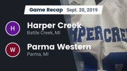 Recap: Harper Creek  vs. Parma Western  2019