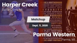 Matchup: Harper Creek vs. Parma Western  2020
