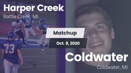 Matchup: Harper Creek vs. Coldwater  2020