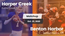 Matchup: Harper Creek vs. Benton Harbor  2020