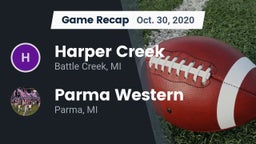 Recap: Harper Creek  vs. Parma Western  2020