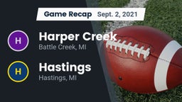 Recap: Harper Creek  vs. Hastings  2021